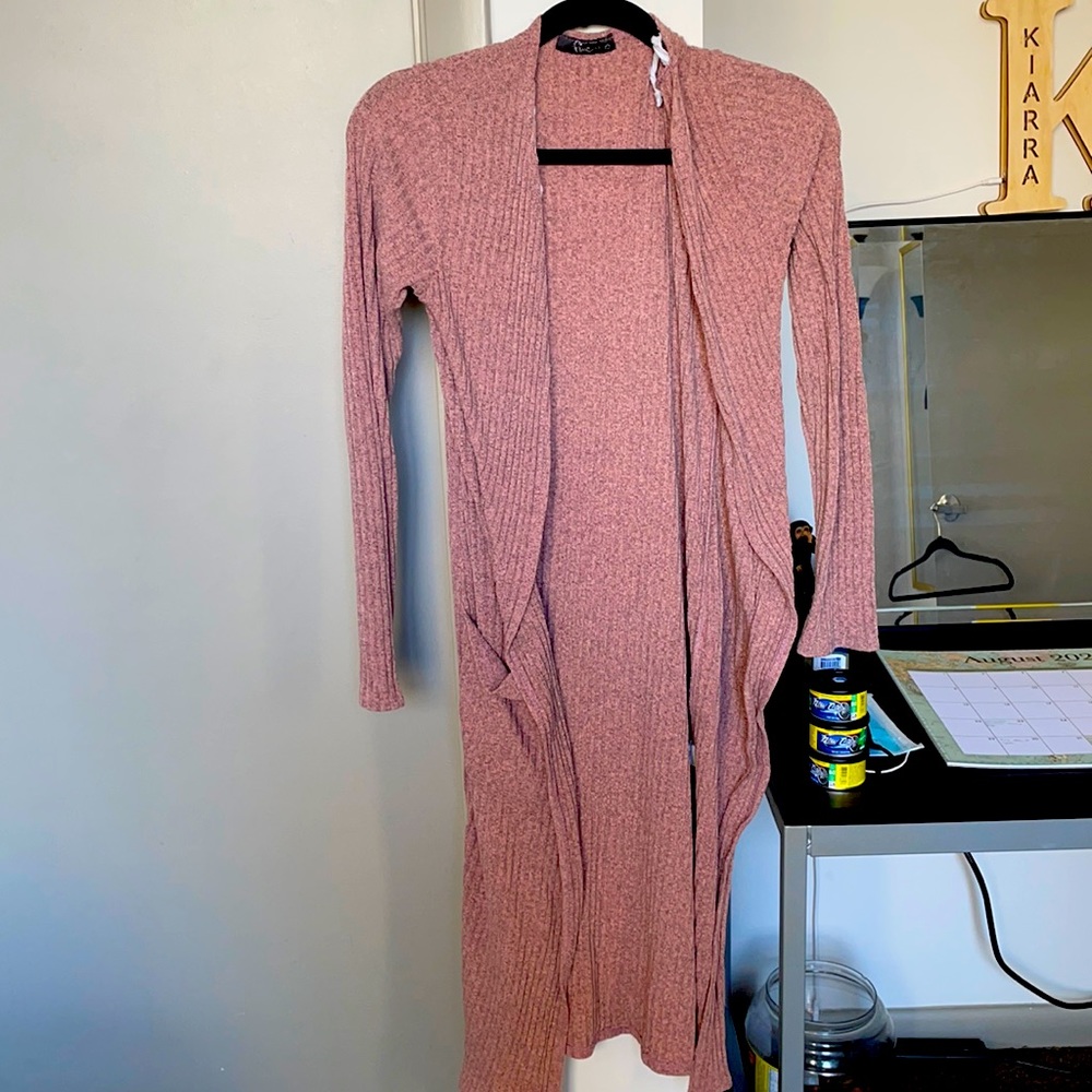 Salmon cardigan